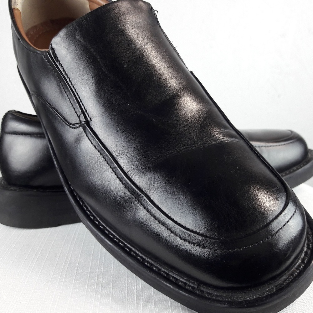 Covington Men's Loafer 11/12 M Black Leather Upper